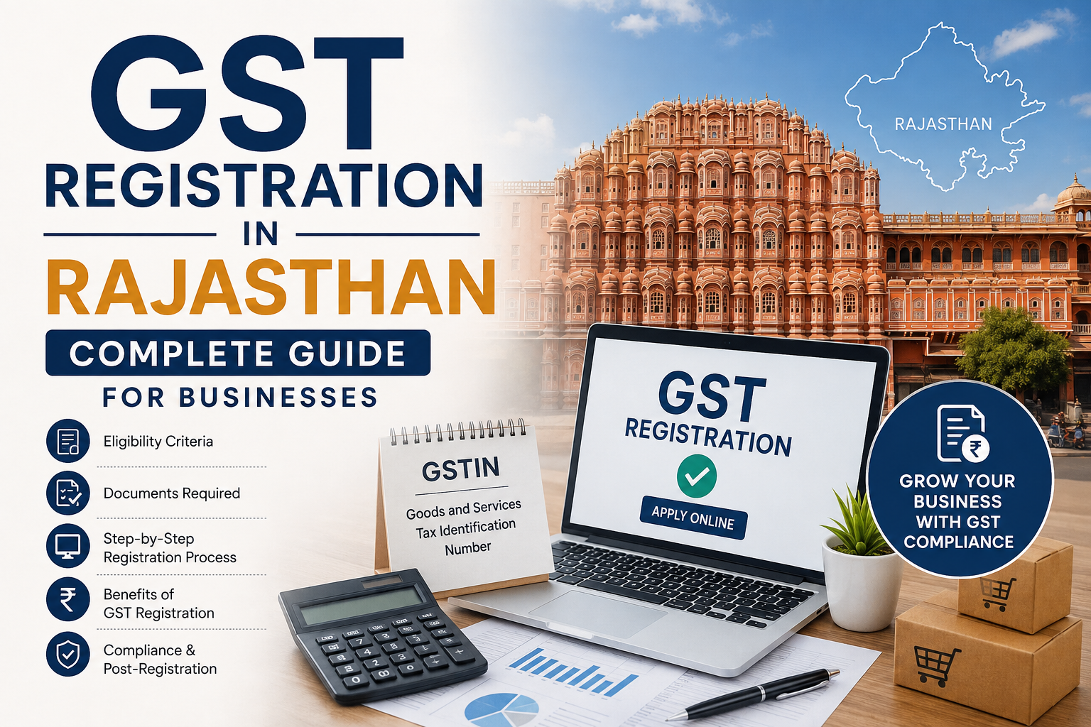 GST Registration in Rajasthan