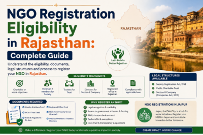 NGO Registration Eligibility in Rajasthan