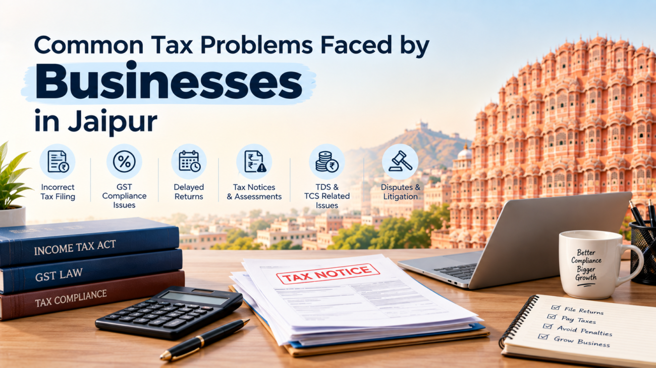 Common Tax Problems Faced by Businesses in Jaipur