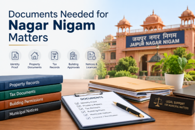 Documents Needed for Nagar Nigam Matters