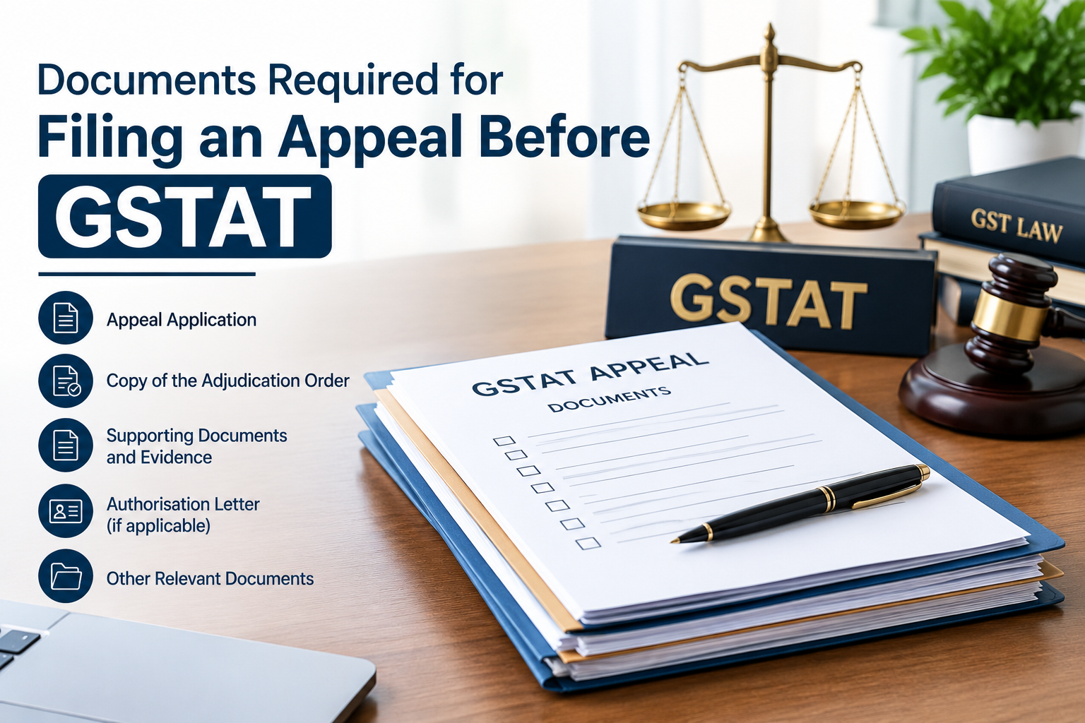 Documents Required for Filing an Appeal Before GSTAT